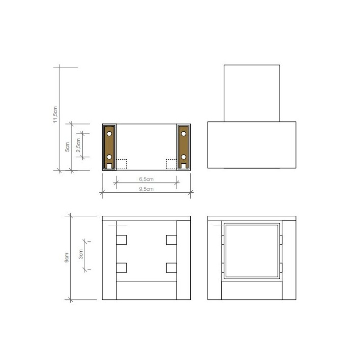 Decor Walther 0591900 стакан для ванны