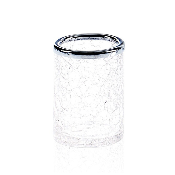 Decor Walther 0933100 стакан Crack нерж. сталь