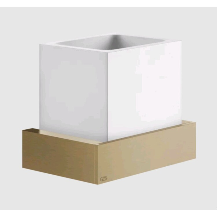 Gessi 20807#726 стакан Warm Bronze Brushed PVD