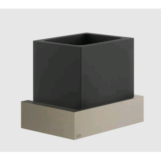 Gessi Rettangolo Стакан для ванны Finox Brushed Nickel