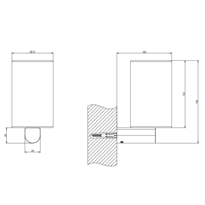 Gessi 59508#727 стакан для ванны Rilievo латунь