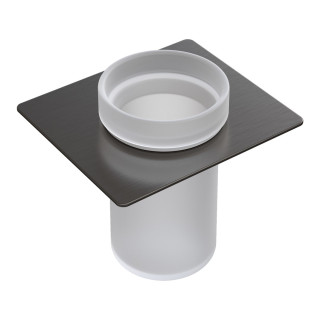 Boheme SPACE Стакан для ванны Gun Metall