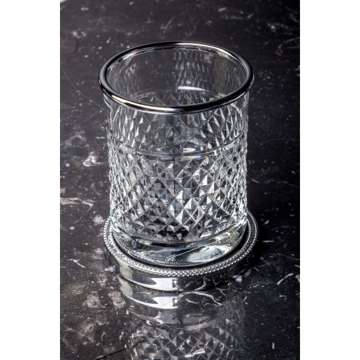 Boheme 10217 Murano Cristal стакан для ванны хром