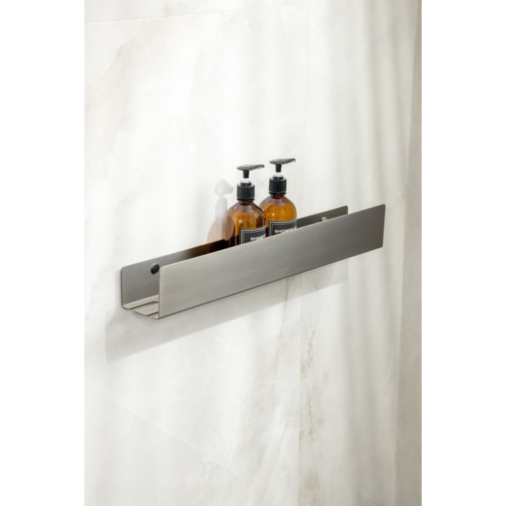 Полка для ванны Boheme 10967-GM Gun Metall