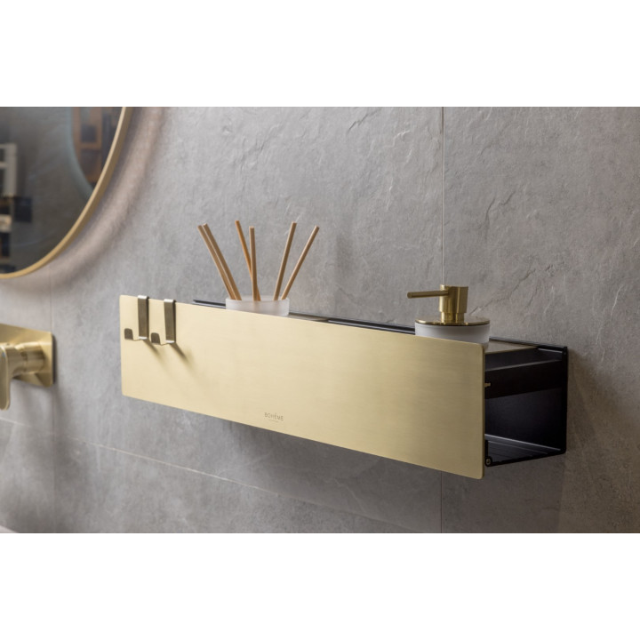 Полка Boheme 10966-MG Matt Gold, современная, 60 см