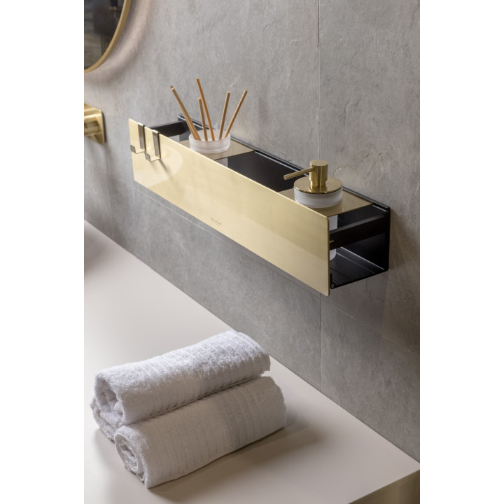 Полка Boheme 10966-MG Matt Gold, современная, 60 см