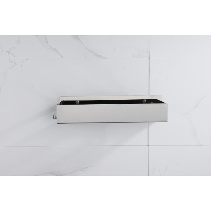 Boheme 10965-SGM полка для ванны Shine Gun Metall