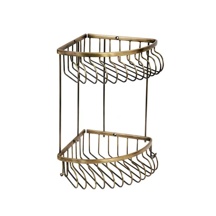 Boheme 10622 полка для ванны Bronze, латунь