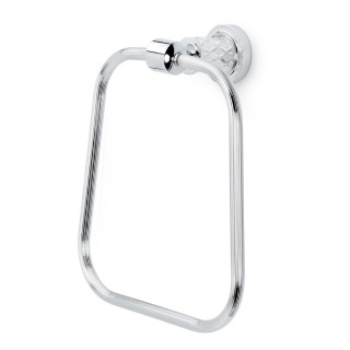 Boheme Murano Cristal Полотенцедержатель кольцо для ванны 9.5 см Chrome