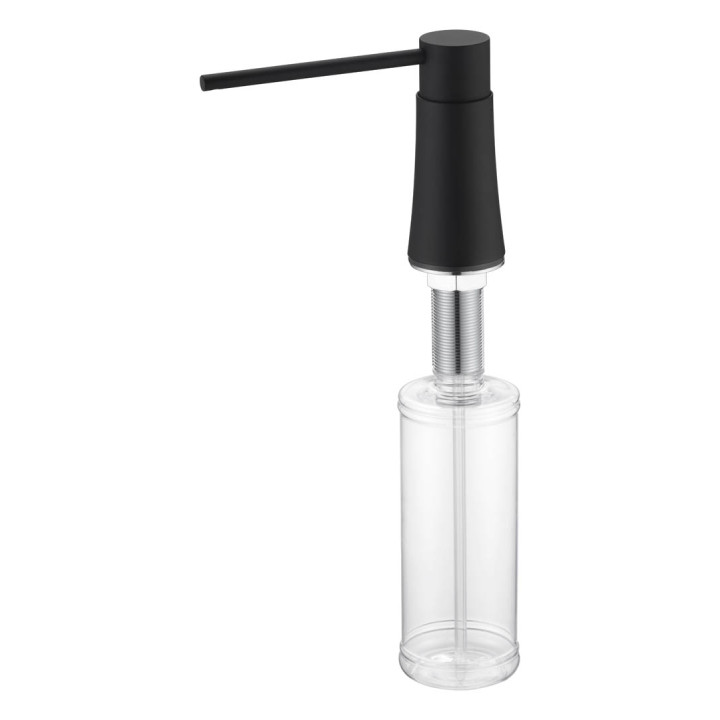 Дозатор Boheme 630-B Black, встраиваемый