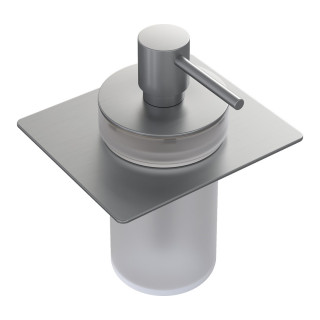 Boheme SPACE Дозатор для мыла подвесной Nickel Brush