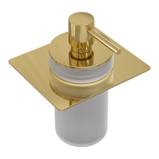 Boheme SPACE Дозатор для мыла подвесной Gold