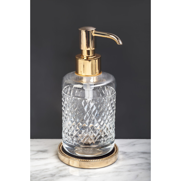 Boheme 10228 дозатор для мыла Gold, настольный