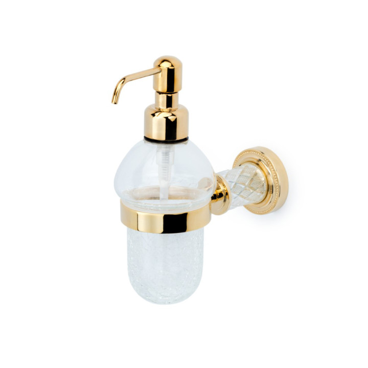 Boheme 10912-CRST-G дозатор для мыла Gold