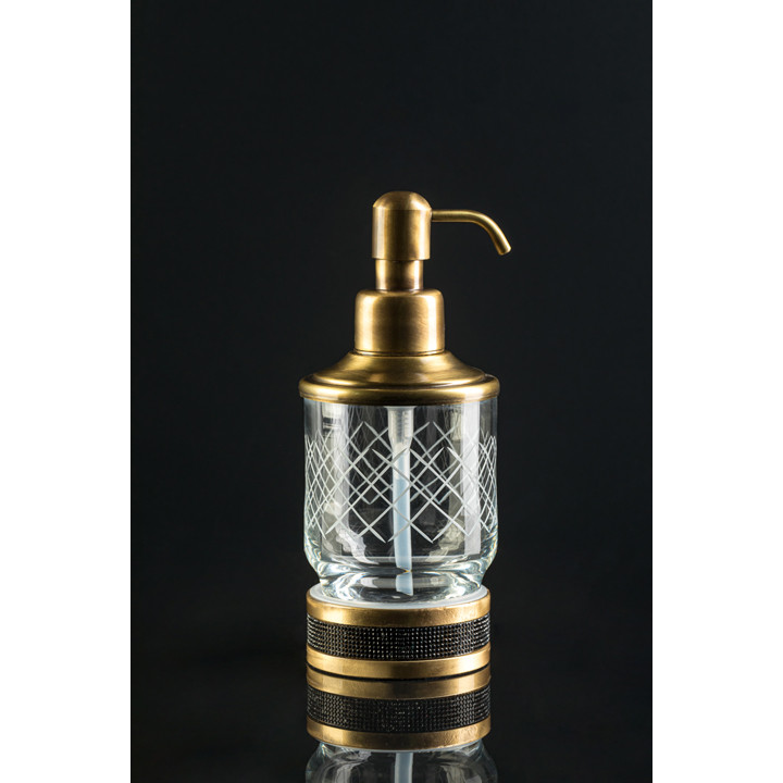 Boheme 10929-G-B дозатор для мыла настольный