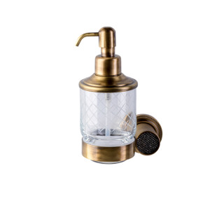 Boheme Royal Cristal Дозатор для мыла подвесной Bronze
