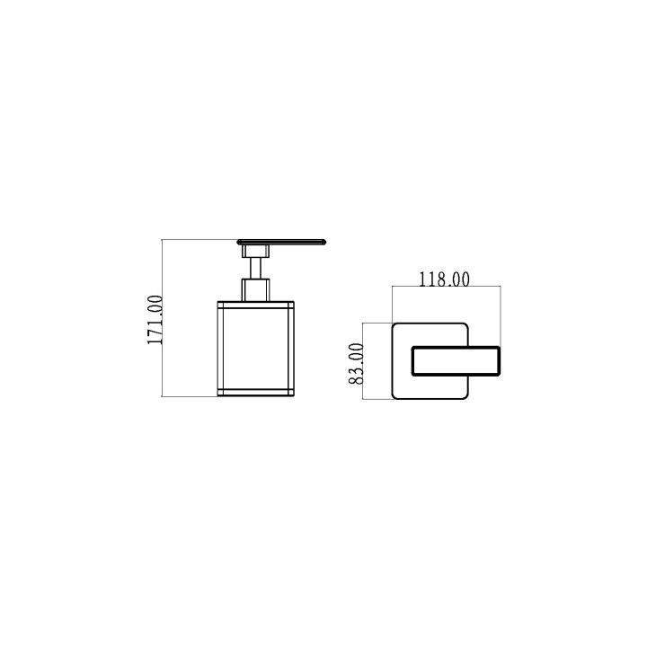 Boheme 10969-B-G дозатор для мыла Gold