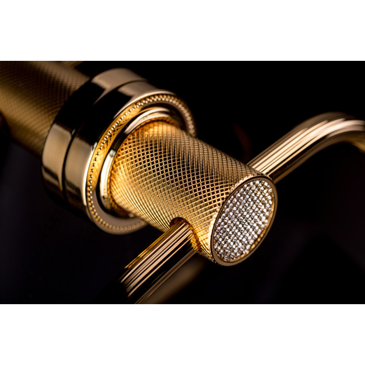 Boheme 10921-G-B бумагодержатель с крышкой Gold