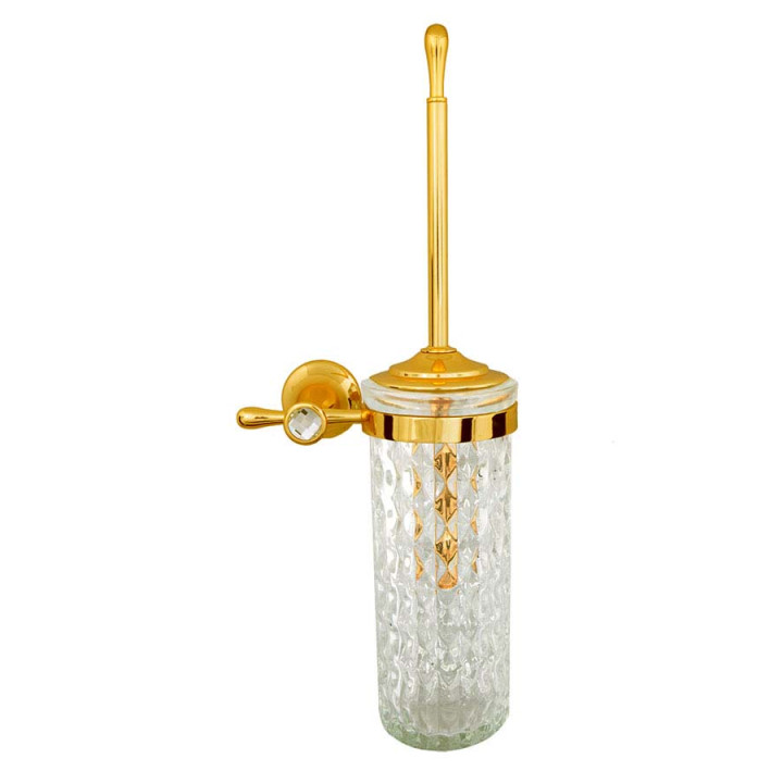 Boheme 10514 Gold ёршик для унитаза напольный