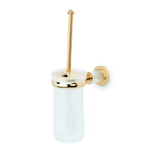 Boheme Murano Cristal Ёршик для унитаза подвесной Gold