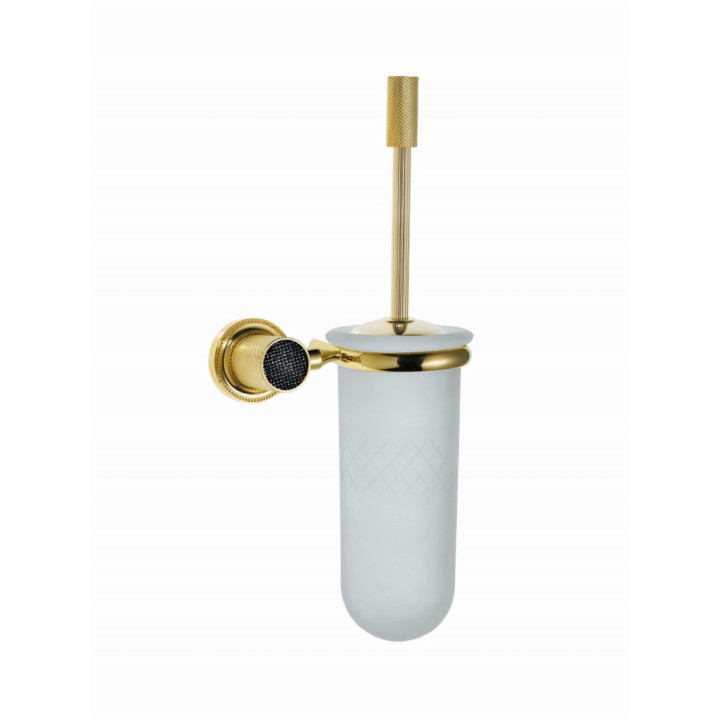 Boheme 10933-G-B ёршик для унитаза Gold