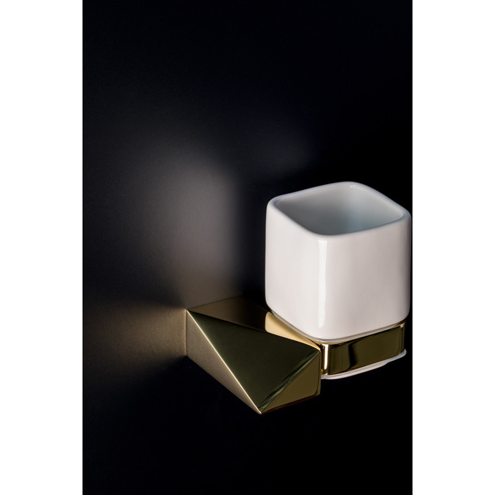 Boheme 10319-G ёршик для унитаза Gold