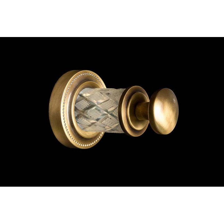 Boheme 10906-CRST-BR крючок Murano Cristal Bronze