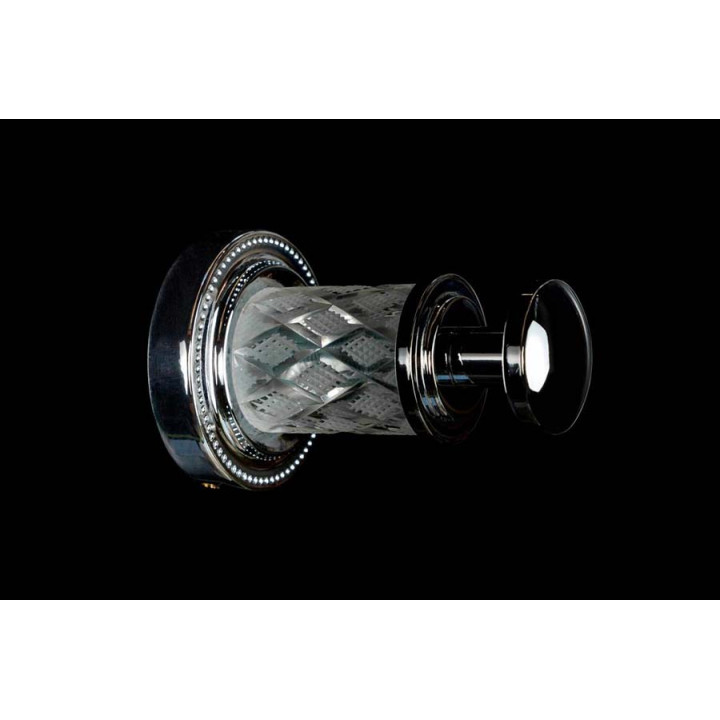 Крючок Boheme 10906-CRST-СН Chrome для ванны