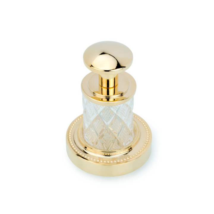 Крючок Boheme 10906-CRST-G Gold для ванны