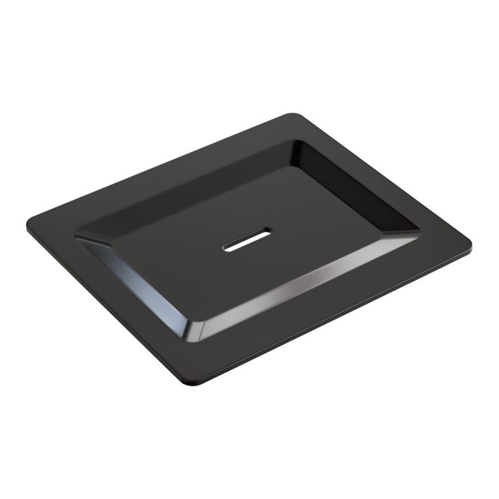 Мыльница Boheme 10966-SGM-SOAP Shine Gun Metall