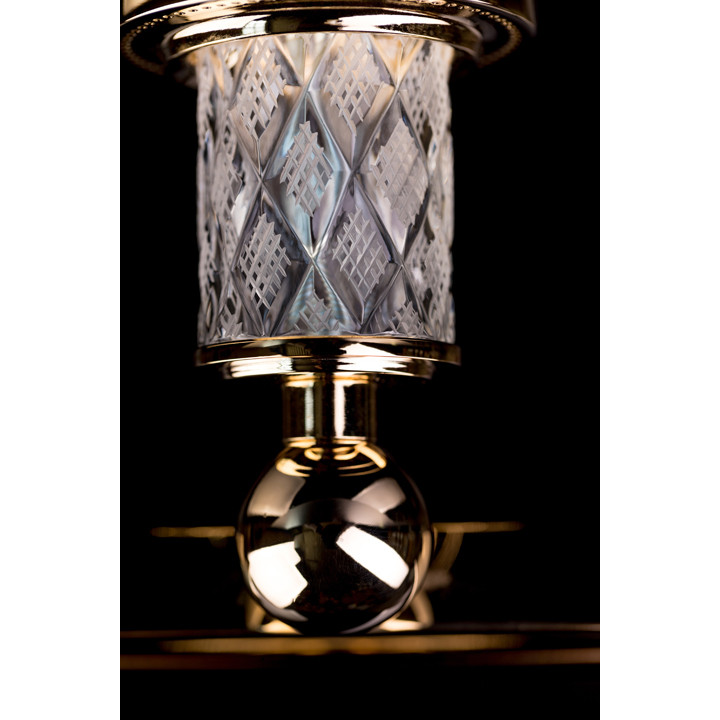 Boheme 10903-CRST-G мыльница Murano Cristal Gold