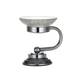 Boheme Murano Мыльница для ванны Chrome