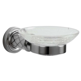 Boheme Murano Мыльница для ванны Chrome