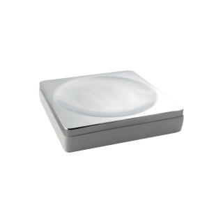 Boheme Add Мыльница для ванны квадратная White