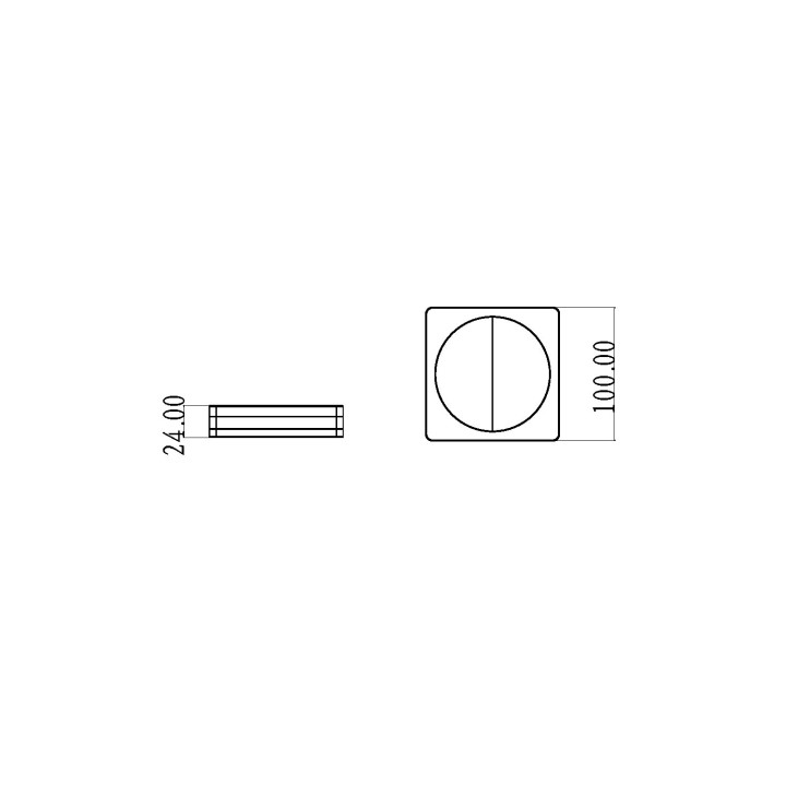 Boheme 10960-W-G мыльница белая для ванны