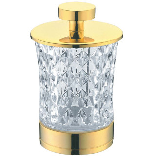 Boheme Add Стакан для ватных дисков Gold