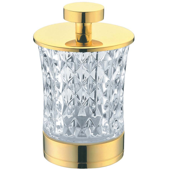 Boheme 10215 стакан для ватных дисков Gold