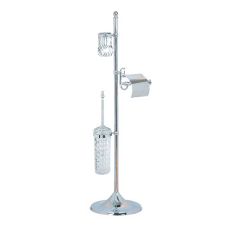 Boheme Brillante Ёршик-стойка для унитаза Chrome