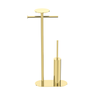 Boheme 10953-G ёршик-стойка для унитаза Gold
