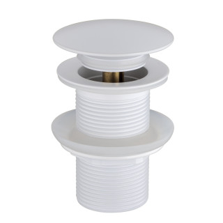 Boheme Add Донный клапан для раковины без перелива White