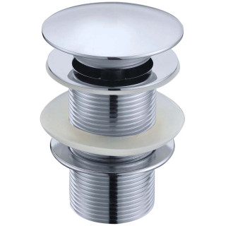 Boheme Add Донный клапан для раковины без перелива Chrome