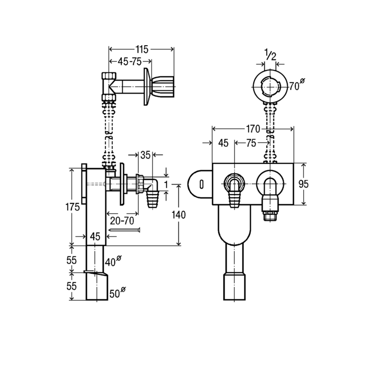Viega 369217 V3 сифон стиральных машин