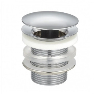 Kludi Донный клапан для раковины без перелива нержавеющая сталь