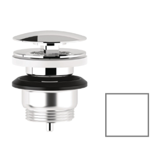 Kludi Rotexa Донный клапан для раковины Matt White, Bianco Opaco