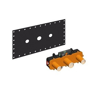 Gessi 45089#031 скрытая часть смесителя 2 отв.