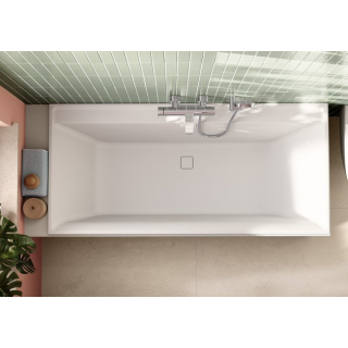 Villeroy&Boch Collaro Ванна 160x75 см встраиваемая, пристенная Stone White