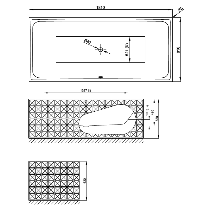 Bette 3172-440 CFXX6A ванна 181x81 Snow