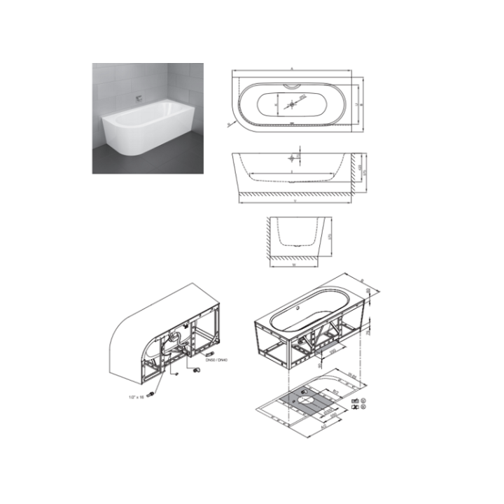 Bette 6690-000 CELVK ванна 175x80 белый