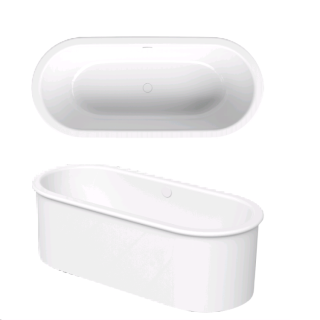 Bette 2740-307 CFXXSR ванна BetteSuno Oval 177.5x77.5