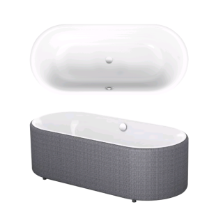 Bette 3466-035 TX PLUS ванна 180x80 овальная